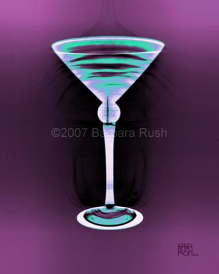 blueberry grape martini